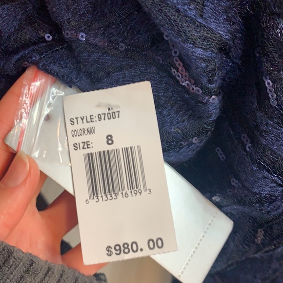 Rickie Freeman for Teri Jon Sequence Gown - Picture 2 of 2